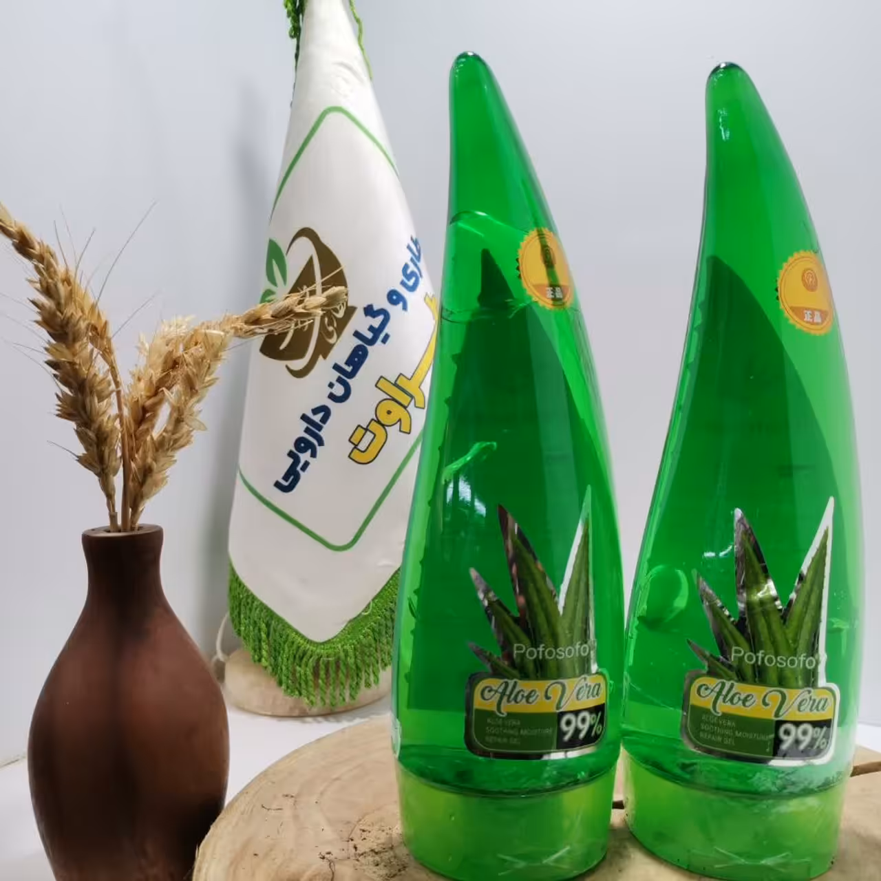 ژل الوئه ورا  درجه یک تازه (عطاری و محصولات ارگانیک طراوت) 