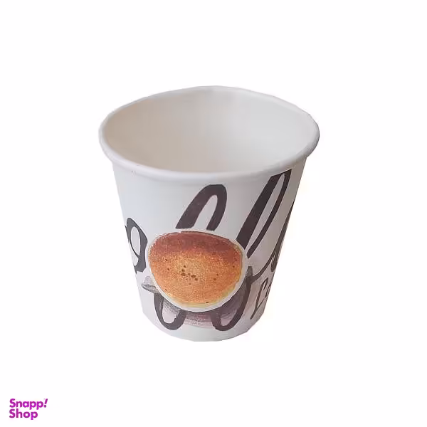 لیوان یکبار مصرف کاغذی مدل شات قهوه 90cc بسته 50 عددی