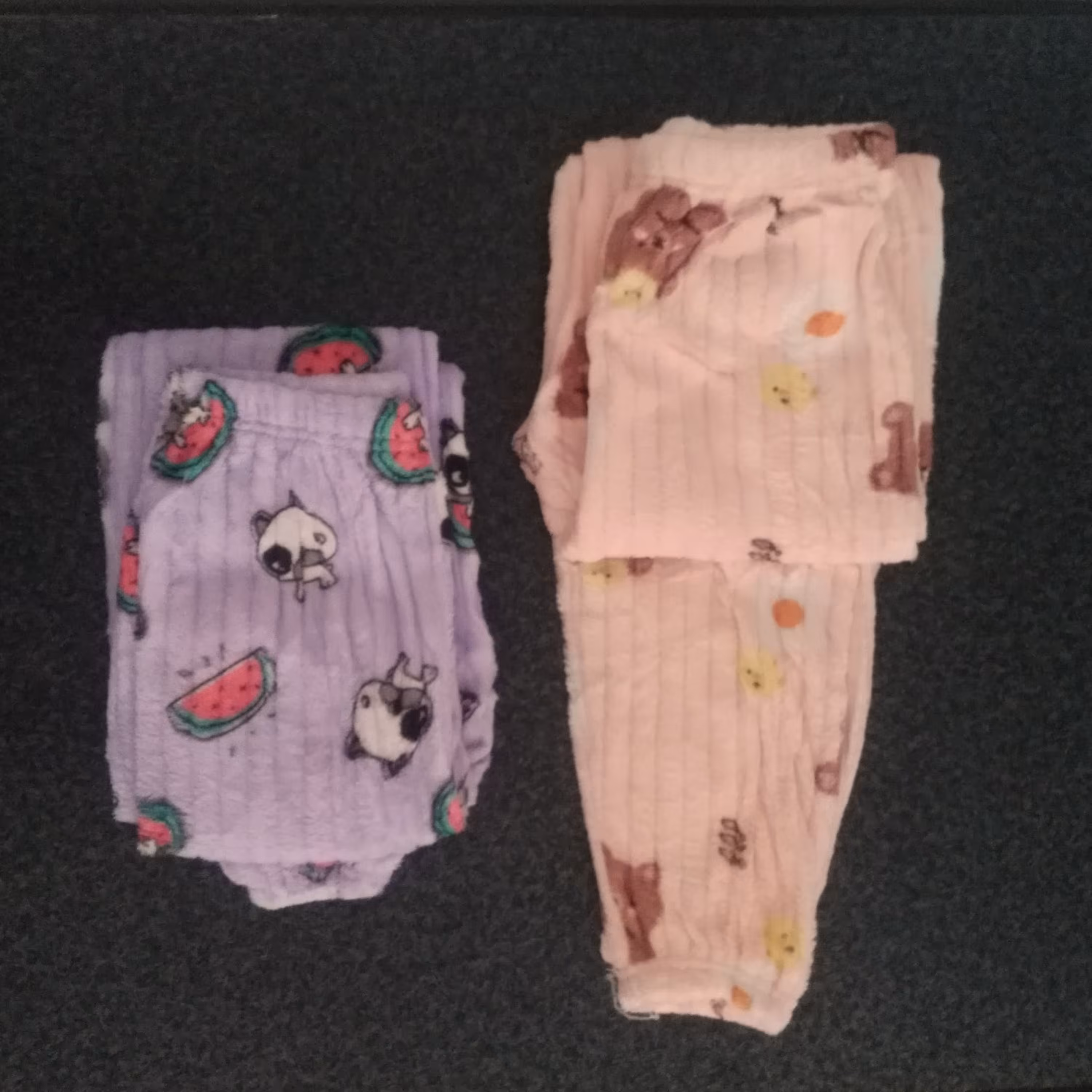 شلوار تدی دخترونه قد 80 و 90 