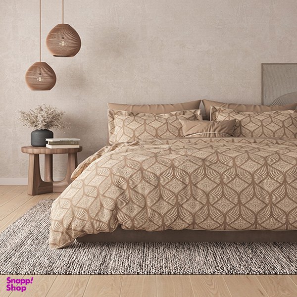 سرویس لحاف دو نفره 7 تکه دنزو کد 206400 سایز 180×200 سانتی متر