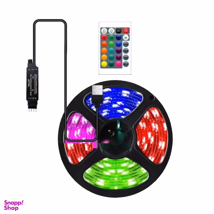 ریسه ال ای دی استریپ لایت مدل 5050SMD طول 5 متر