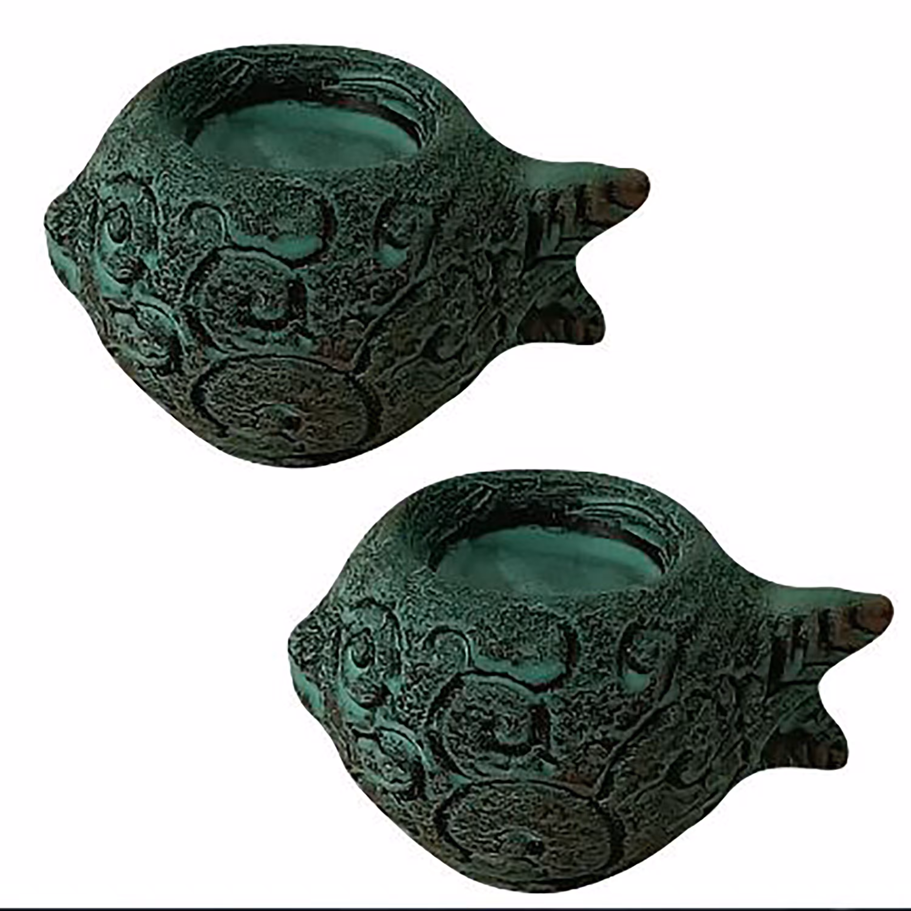 جاشمعی سفالی طرح ماهی جهت وارمر