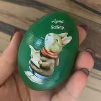 تخم مرغ هفت سین با نماد خرگوش