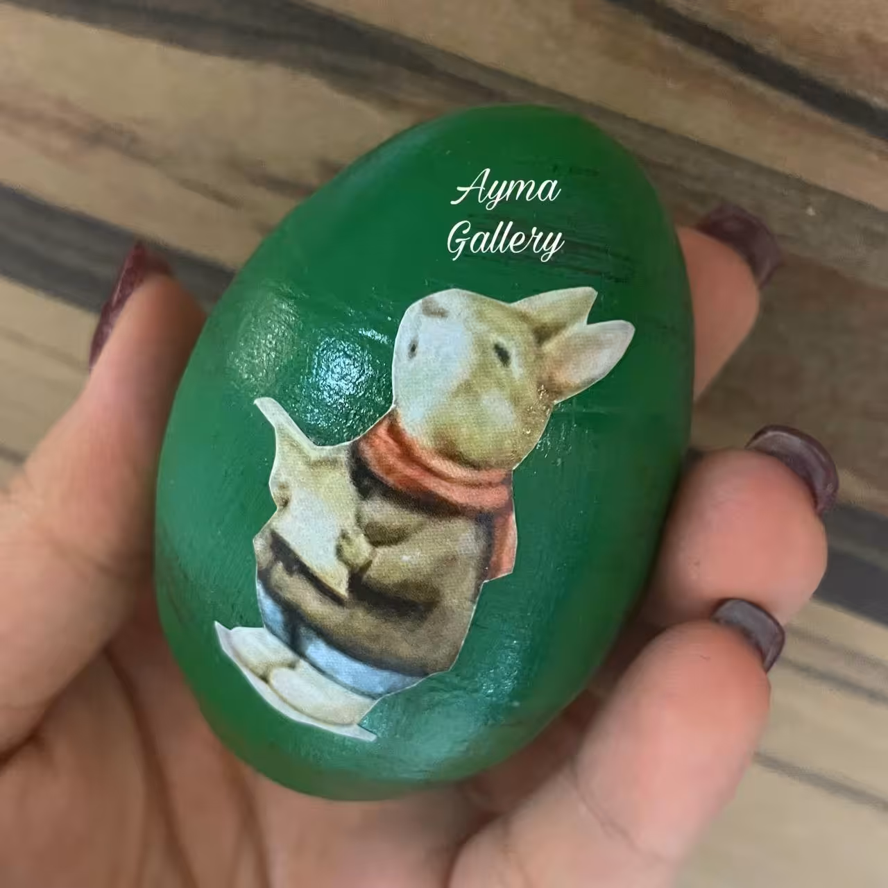 تخم مرغ هفت سین با نماد خرگوش