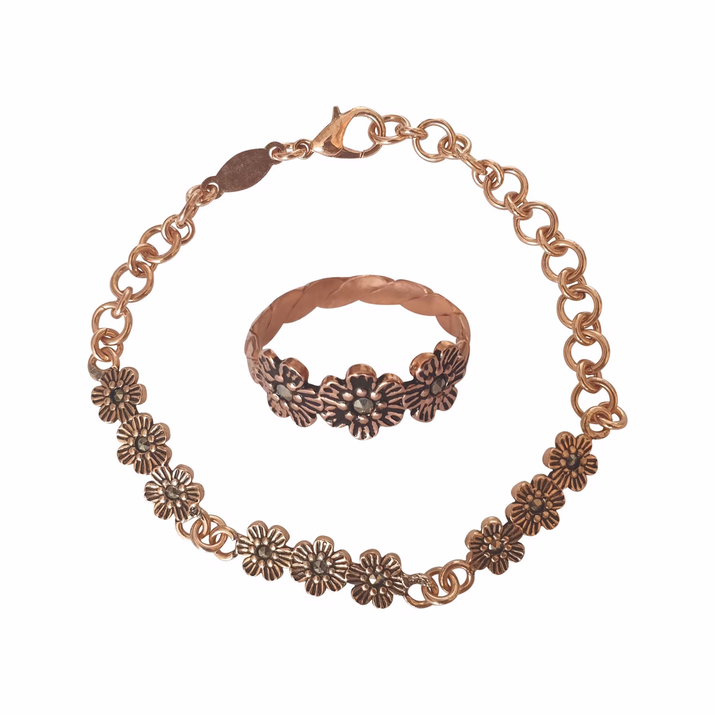 نیم ست شکوفه ریز کد 201