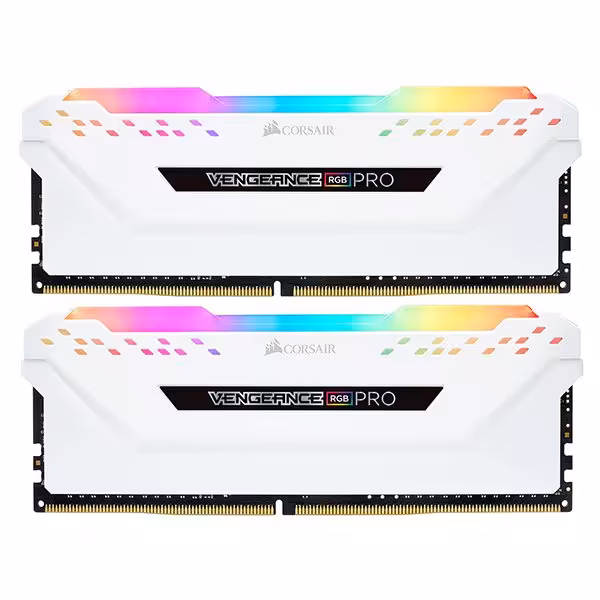 رم دسکتاپ دو کاناله 3200 کورسیر مدل VEN TUF PRO White ظرفیت 16