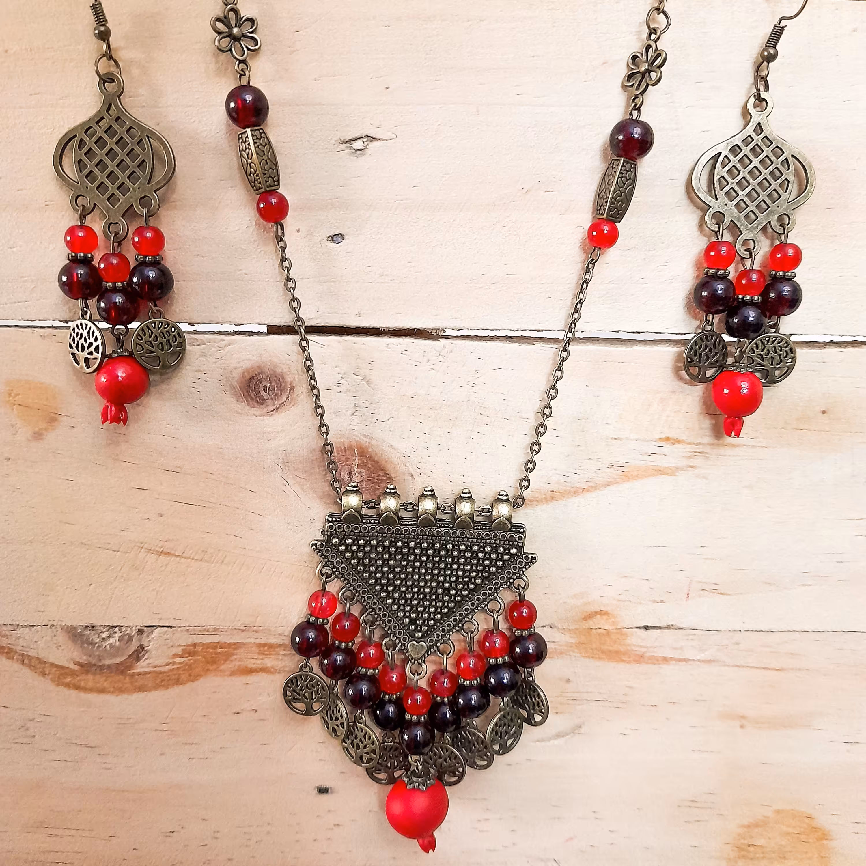 نیمست انار  طرح سنتی