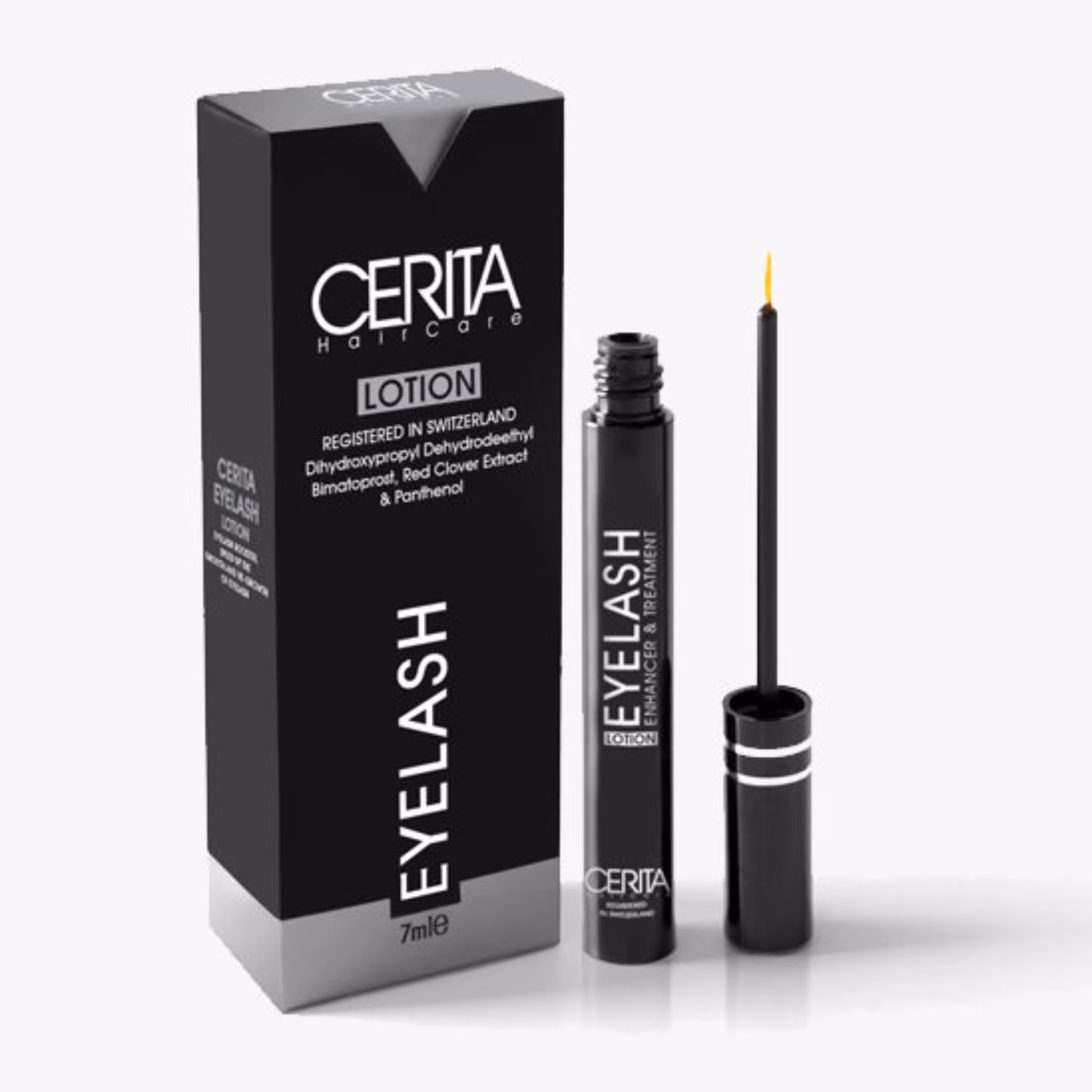 محلول تقویت کننده مژه سریتا مدل Eyelash حجم 7ml