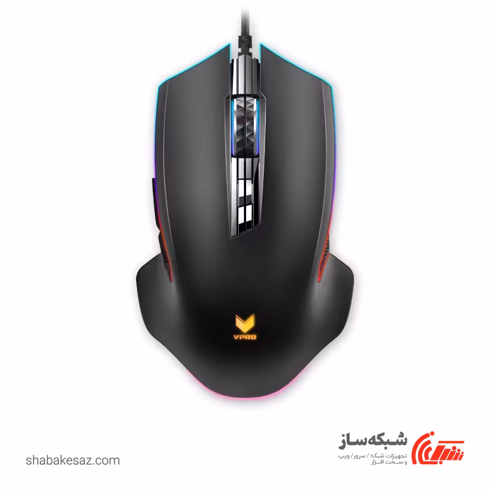 قیمت و خرید ماوس گیمینگ باسیم رپو Rapoo V20 pro - شبکه ساز