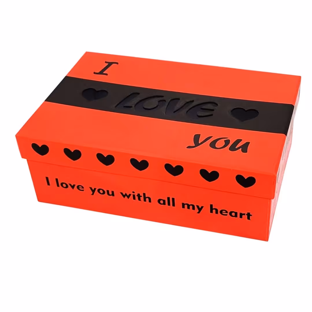 جعبه کادو  و هدیه طرح love