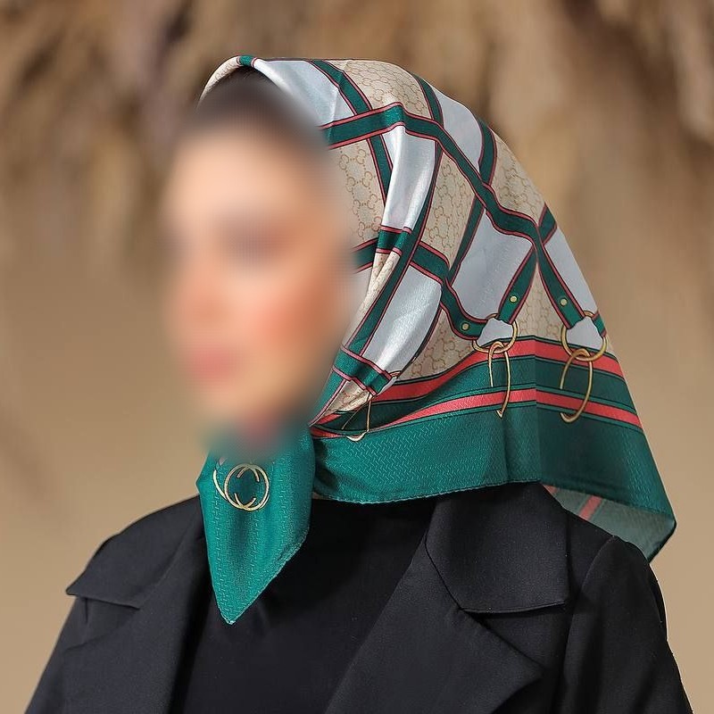 مینی اسکارف قواره 70 نخی