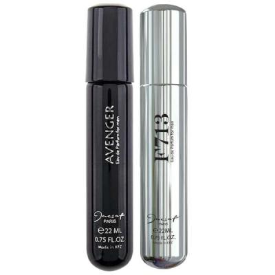 عطر جیبی مردانه ژک ساف مدل Avenger حجم 22 میلی لیتر به همراه عطر جیبی مردانه مدل F713 حجم 22 میلی لیتر