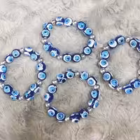 دستبند تمام چشم نظر مدل کشی