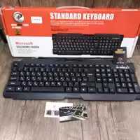 کیبرد سیمی Xp8600E رنگ مشکی درگاه ارتباط usb