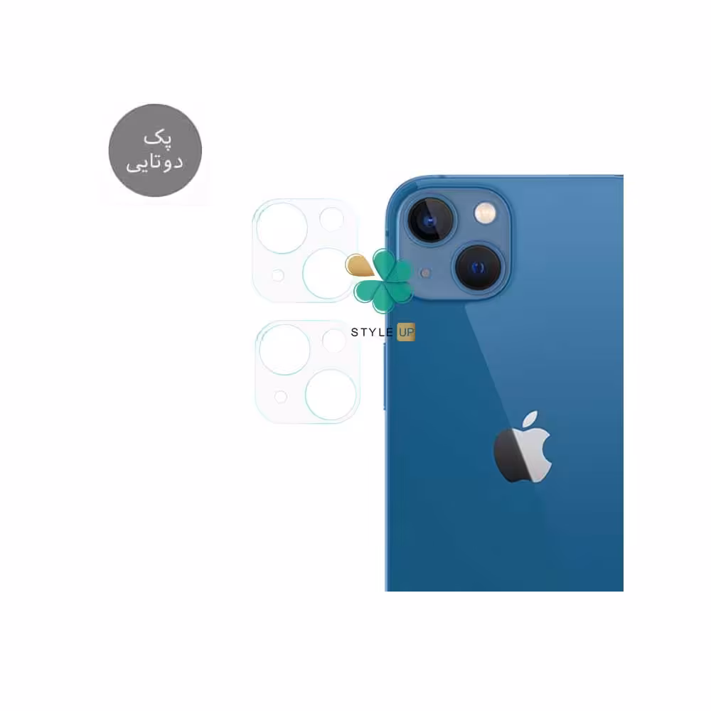 پک دوتایی محافظ لنز نانو سرامیک گوشی اپل iPhone 13 Mini
