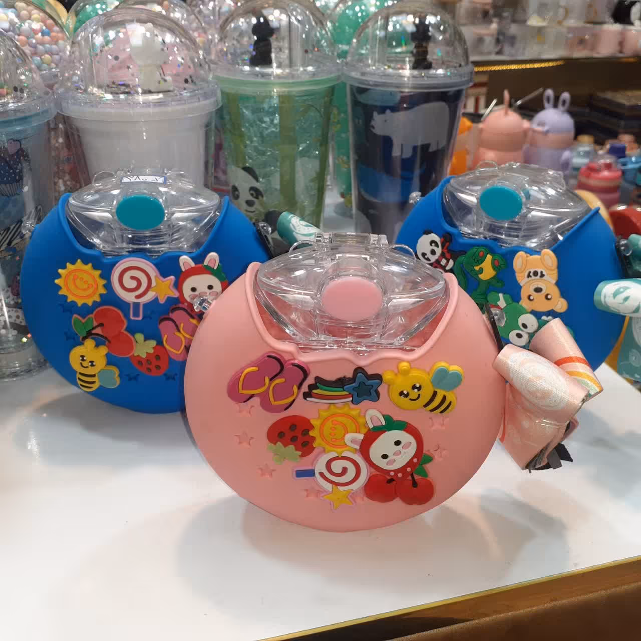 قمقمه کودک سیلیکونی طرح دار درجه یک