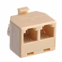 سوکت 1 به 2 تلفن دینیک کد D2B1 بسته 5 عددی