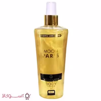 بادی اسپلش شاین دار زنانه وودلایک مدل مون پاریس moon paris حجم 250 میل
