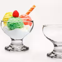 بستنی خوری نیکل بسته 6 عددی