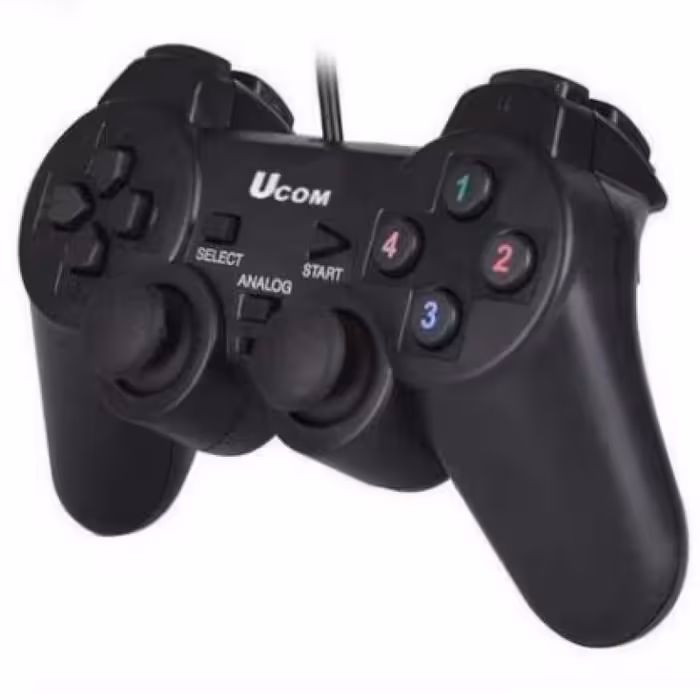 دسته بازی شوک دار Ucom مدل UC-JS706 مخصوص کامپیوتر و لپ تاپ

