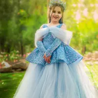 پیراهن پرنسسی دخترانه شیک و زیبا (پس کرایه)