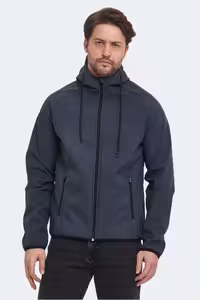 کاپشن خاکستری مردانه کت و RANGI آنتراسیت اورجینال Slazenger