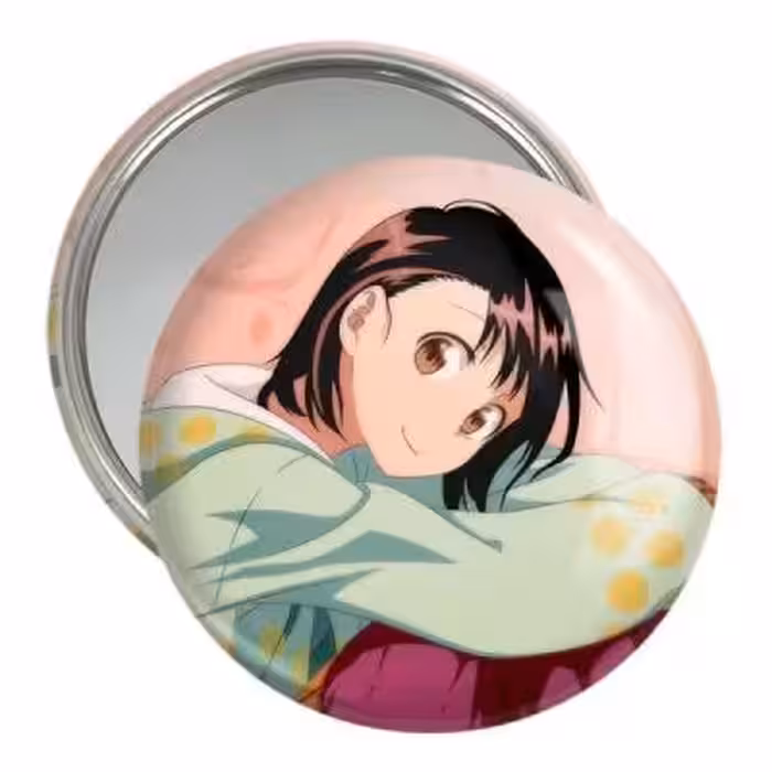 آینه جیبی خندالو مدل اونودرا انیمه عشق دروغین کد 17143