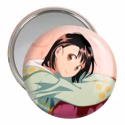 آینه جیبی خندالو مدل اونودرا انیمه عشق دروغین کد 17143