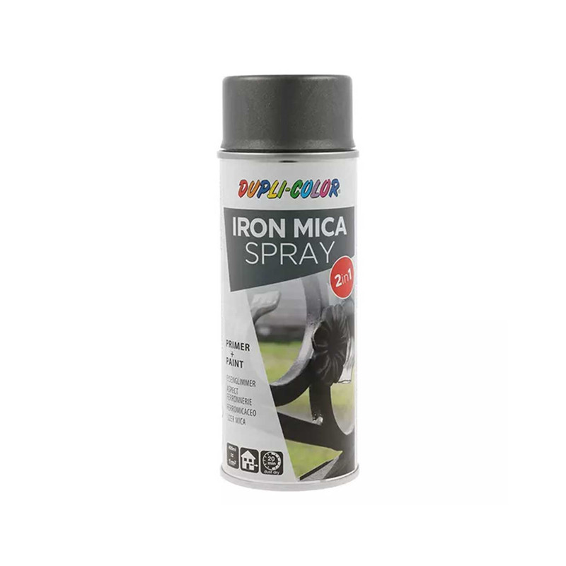 اسپری رنگ آهن خاکستری دوپلی کالر مدل iron Mica حجم 400 میلی لیتر