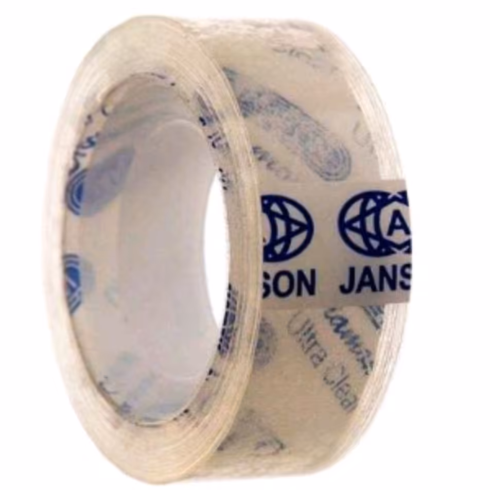 چسب نواری جانسون شیشه ای شفاف