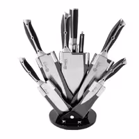 سرویس چاقو آشپزخانه 9 پارچه ام جی اس مدل KS-8015s