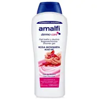 شامپو بدن خانواده با عصاره رز وحشی آمالفی-1250ml