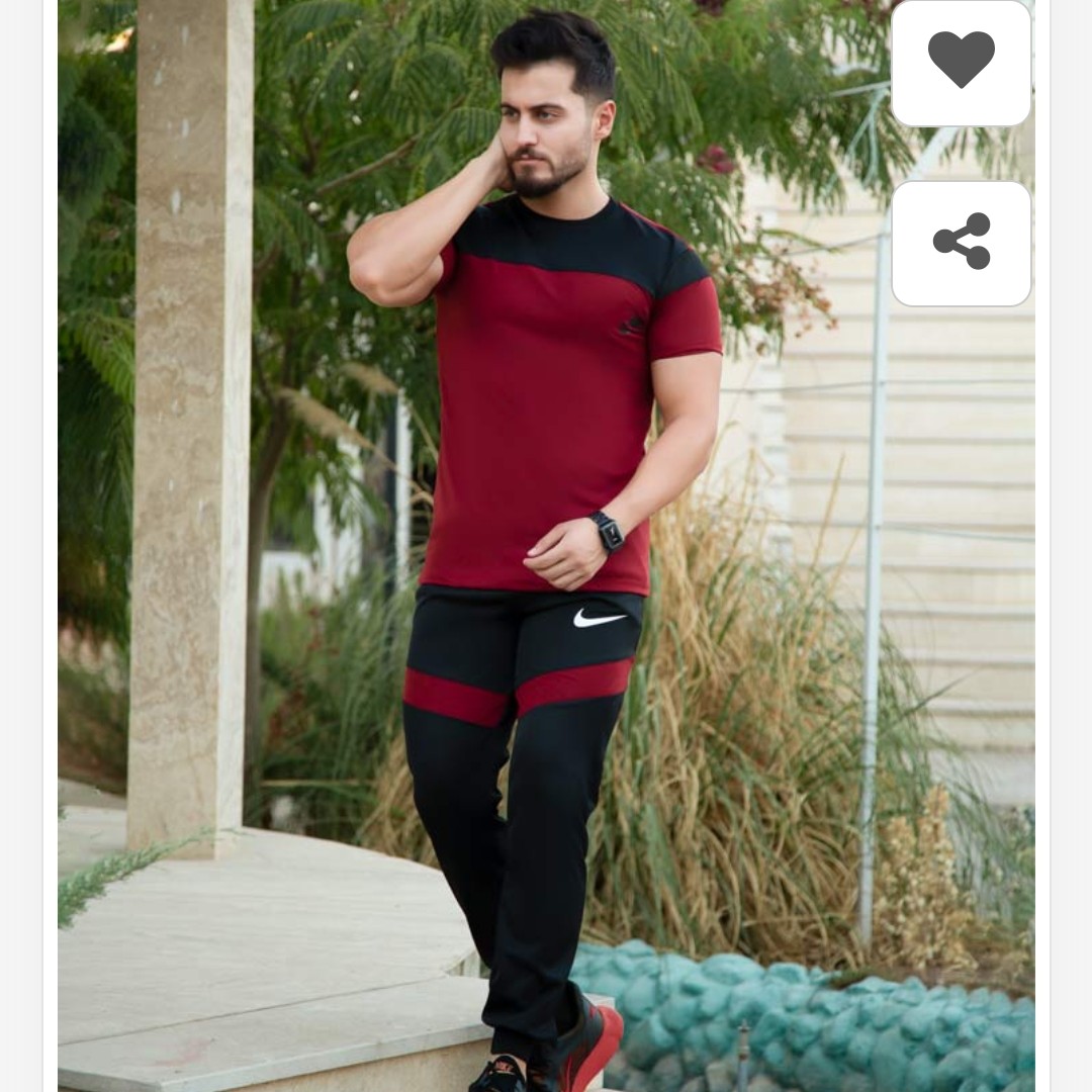 ست تیشرت و شلوار مردانه مدل sparta