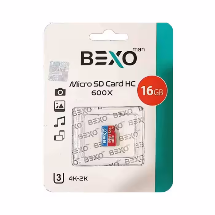 کارت حافظه BEXO ظرفیت 16 گیگابایت microSDHC سرعت 90MBps | amazonchi