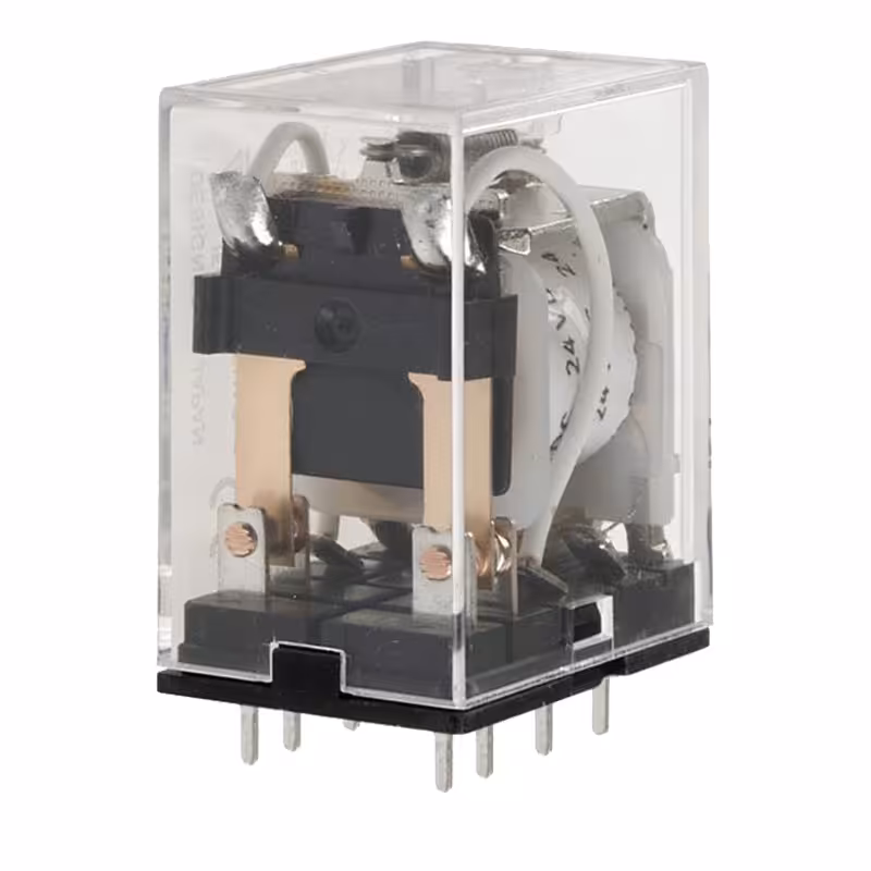 رله شیشه ای امرن 2 کنتاکت ، 110 ولت ، 10 آمپر (MY2 100/110DC(S