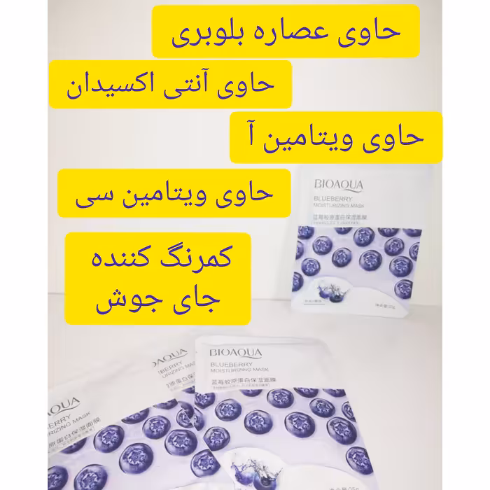 ماسک نقابی بلوبری بیوآکوا