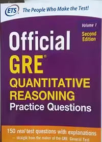 کتاب Official GRE Quantitative Reasoning Practice Questions