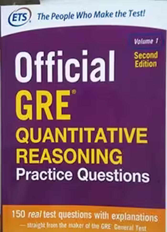 کتاب Official GRE Quantitative Reasoning Practice Questions