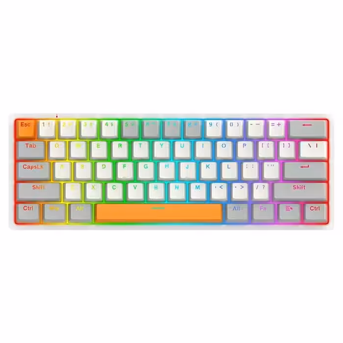 کیبورد مکانیکال گیمینگ ردراگون با سیم Redragon Akali K642 WGO