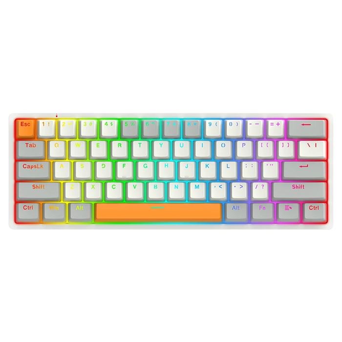 کیبورد مکانیکال گیمینگ ردراگون با سیم Redragon Akali K642 WGO