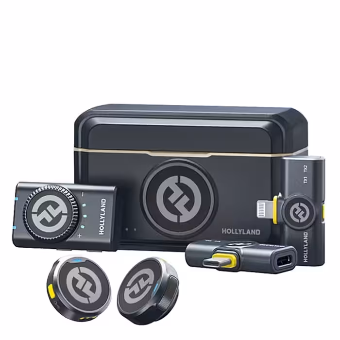 ست میکروفن بی سیم هالی لند مدل Hollyland Lark M2 - فیموب