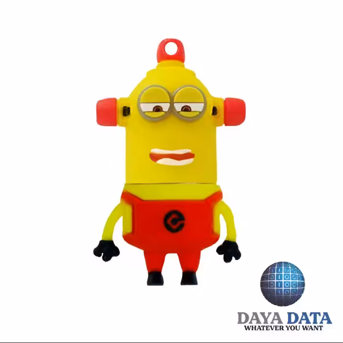 فلش مموری فانتزی دایا دیتا مینیون کارگر مدلPC1007-3 ظرفیت32GB-USB2 رنگ قرمز