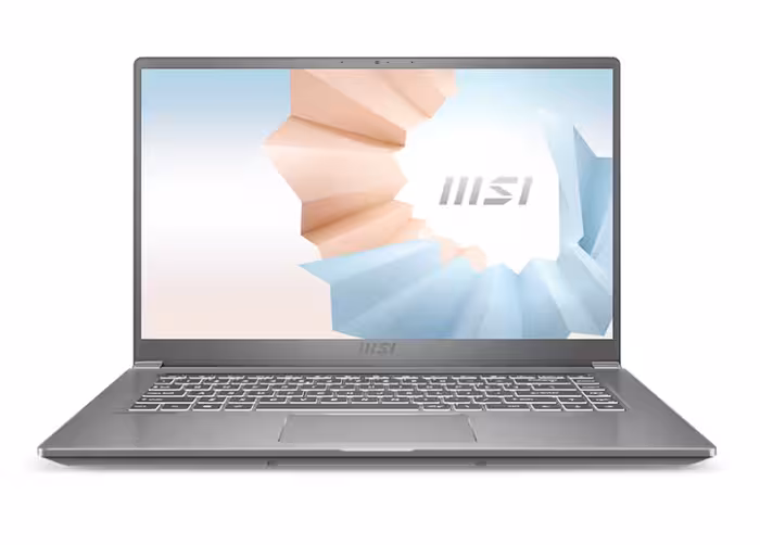 لپ تاپ ام اس آی 15.6 اینچی مدل MODERN 15 A10RBS پردازنده Core i3 رم 8GB حافظه 512GB SSD گرافیک Intel UMA