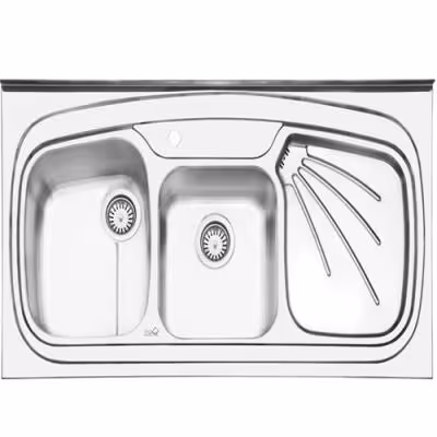 سینک ظرفشویی 1013 روکار ایلیا استیل