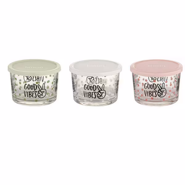 ظرف نگهدارنده لیمون مدل LP252 مجموعه 3 عددی