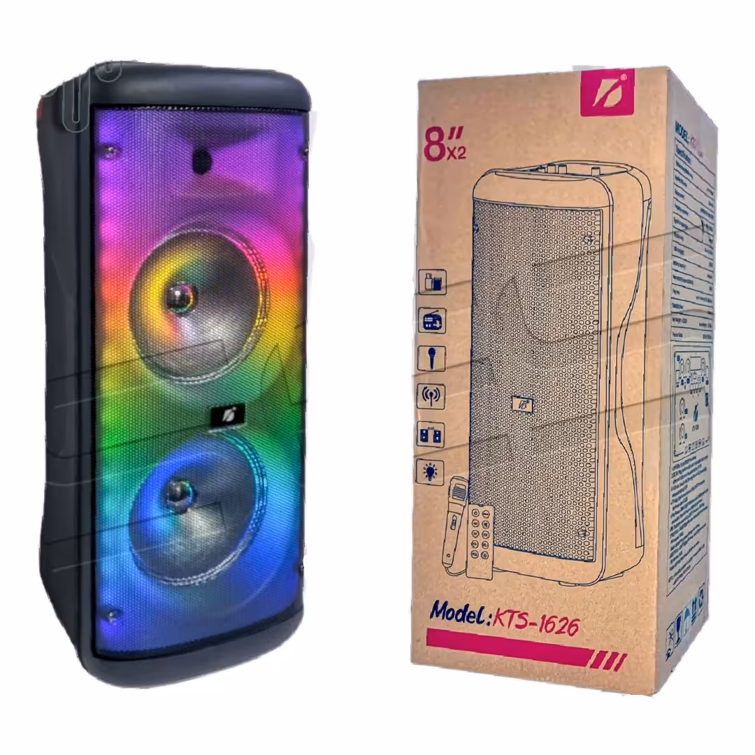 اسپیکر شارژی و قابل حمل مدل kts-1626
