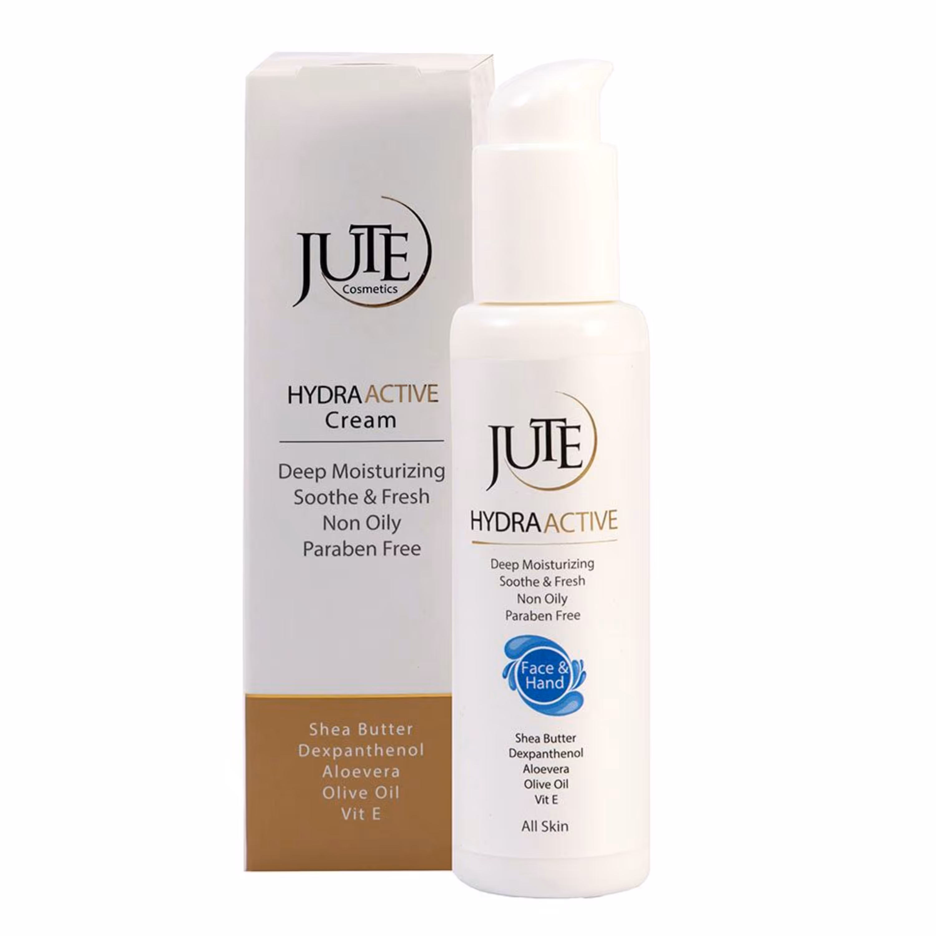 ژوت کرم آبرسان هیدرا اکتیو ژوت پمپی مناسب انواع پوست حجم 120 میل انقضا  1404.1