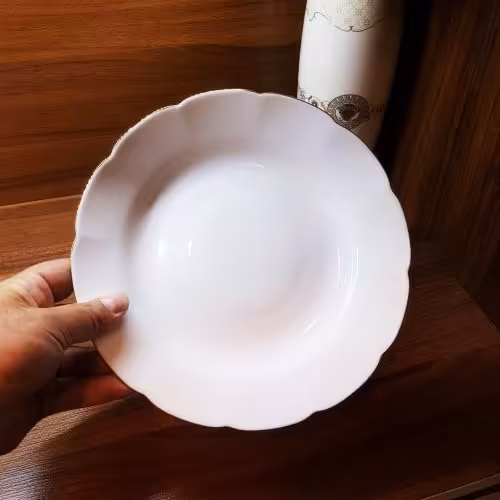 بشقاب خورشت خوری ارکوپال نیلوفری