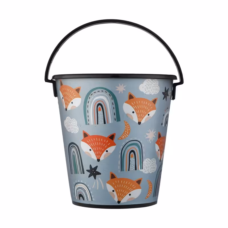 سطل پلاستیکی فانتزی طرح روباه