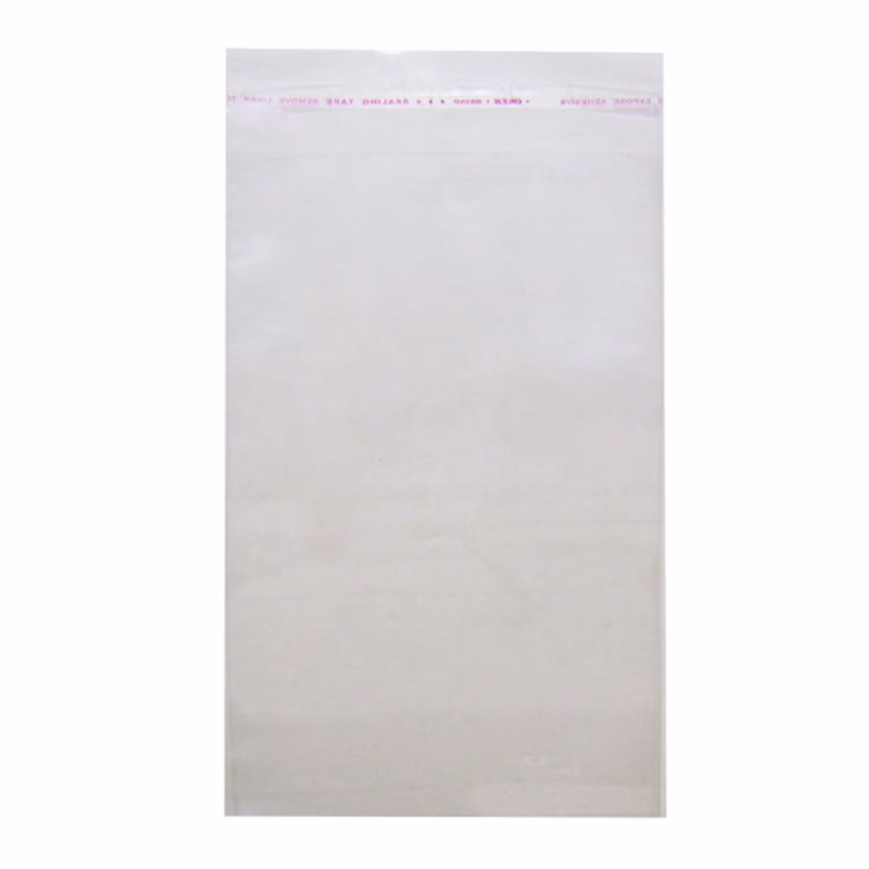 500 گرم سلفون لب چسب 15x20 حدود 150 عدد